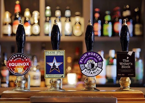 Beers that the Broad Chase offers